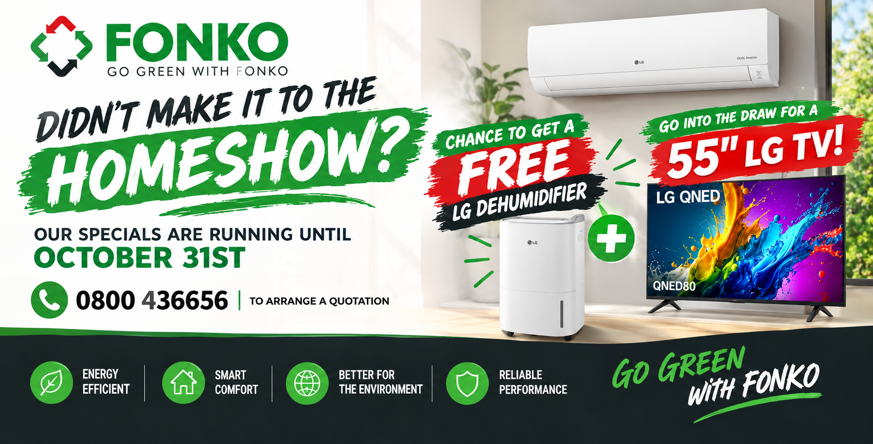 Homeshow Specials run until Oct 31st 2026