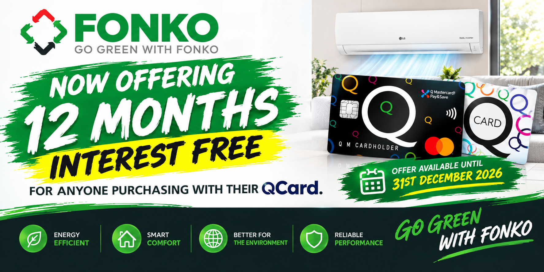 12Months Interest Free Until 31st Dec 2026