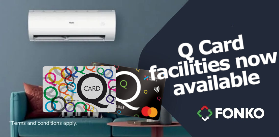 FONKO now offers Q Card Payment Options